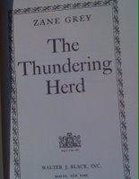 The Thundering Herd    by Zane Grey Thumb